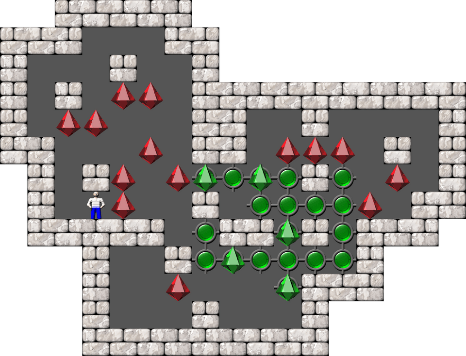 Сокобан Thinking Rabbit Arranged уровень 294